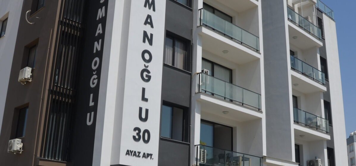 OSMANOĞLU 30 APARTMANI
•	2020 YILIN’DA YAPILMIŞTIR.
•	LEFKOŞA ORTAKÖY DE (DEREBOYUN DA) YER ALMAKTADIR.
•	17 ADET 2+1 DAİRE DEN OLUŞMUŞTUR.